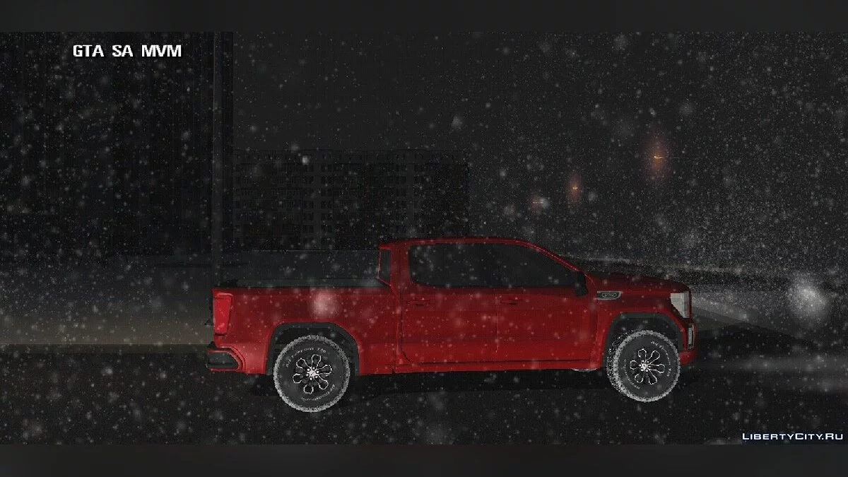 GMC Sierra 2019 - Winter Version / GTA San Andreas (iOS, Android)