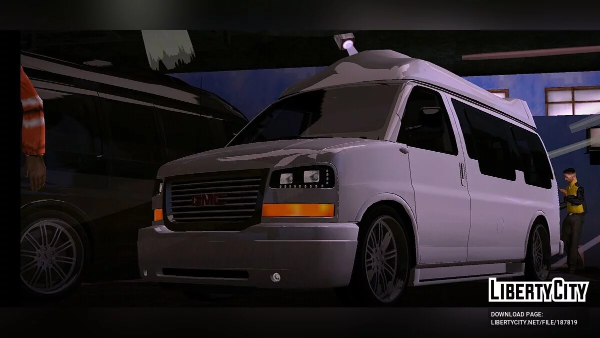 GMC Savana v2 (hanya DFF) / GTA San Andreas (iOS, Android)