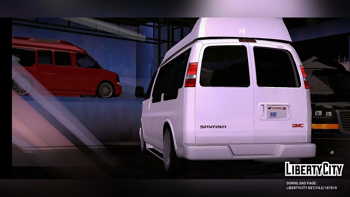 GMC Savana v2 (hanya DFF) / GTA San Andreas (iOS, Android)