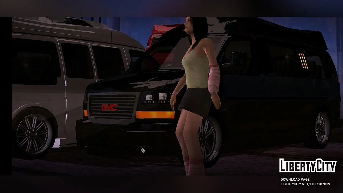 GMC Savana v2 (hanya DFF) / GTA San Andreas (iOS, Android)