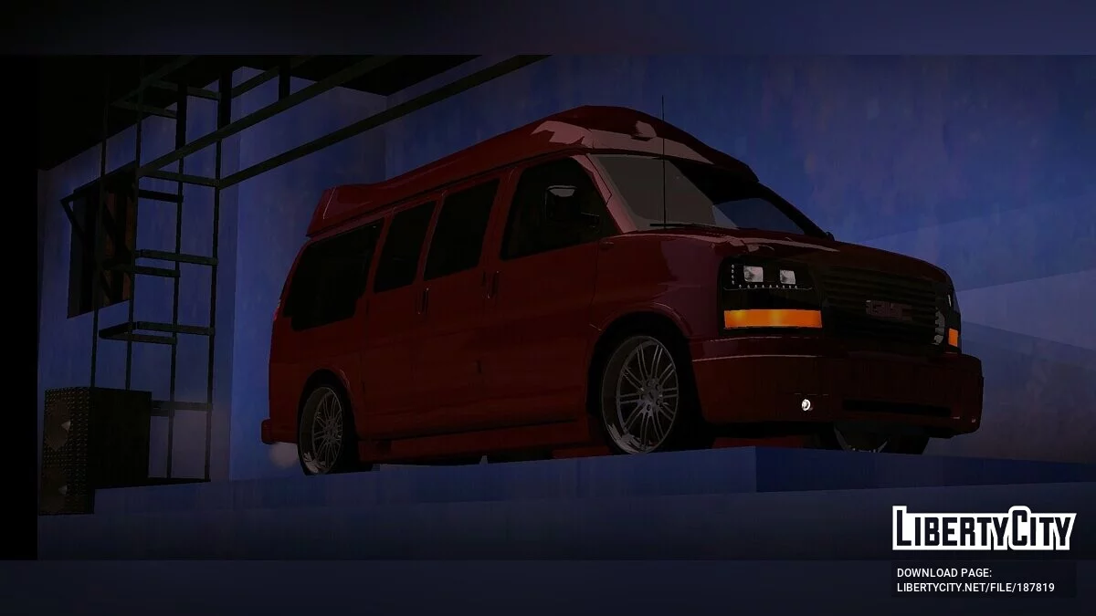 GMC Savana v2 (hanya DFF) / GTA San Andreas (iOS, Android)