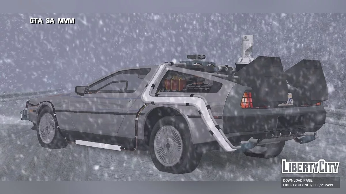 GMC Delorean / GTA San Andreas (iOS, Android)
