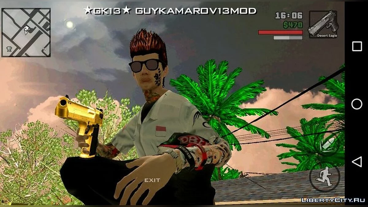 Desert Eagle en or / GTA San Andreas (iOS, Android)