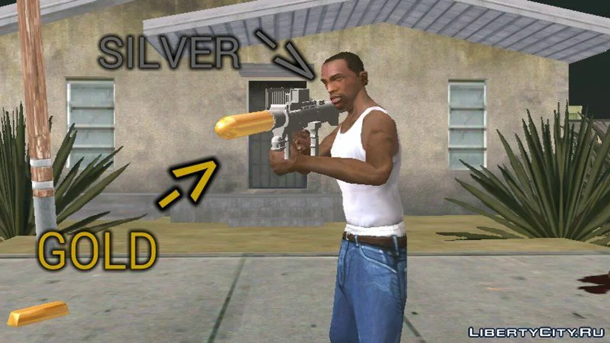 Grenade launcher from GTA 5 / GTA San Andreas (iOS, Android)