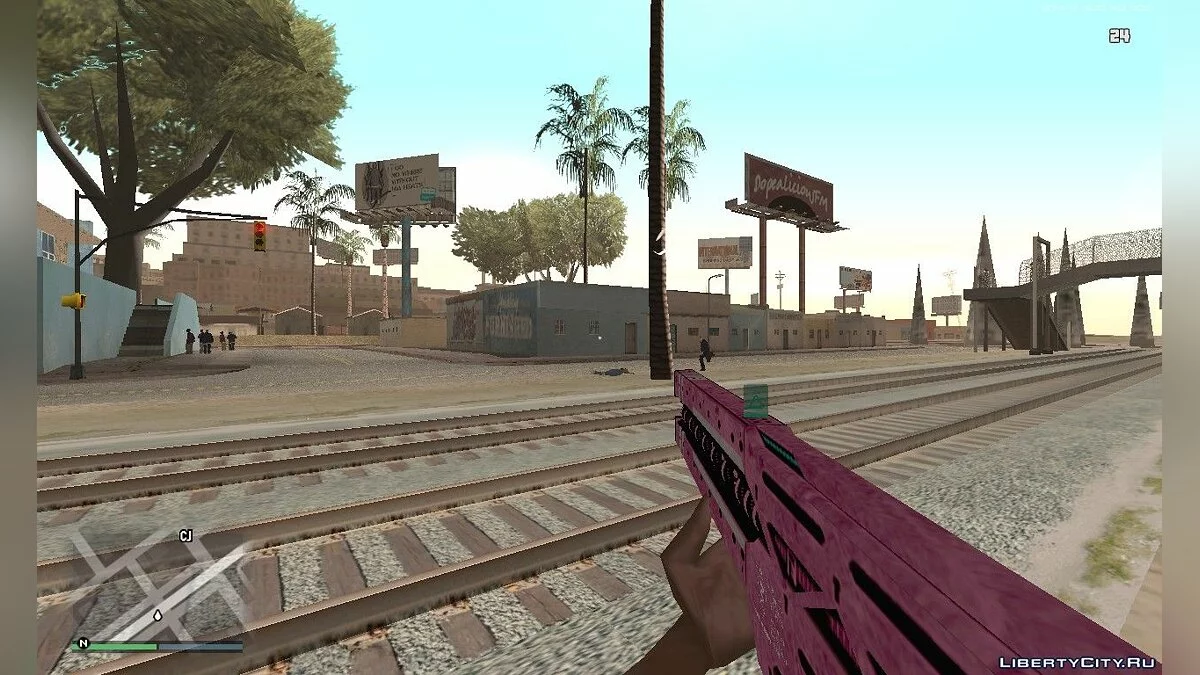 Railgun from GTA 5 / GTA San Andreas (iOS, Android)