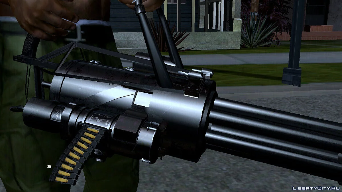 Minigun Berkualitas / GTA San Andreas (iOS, Android)