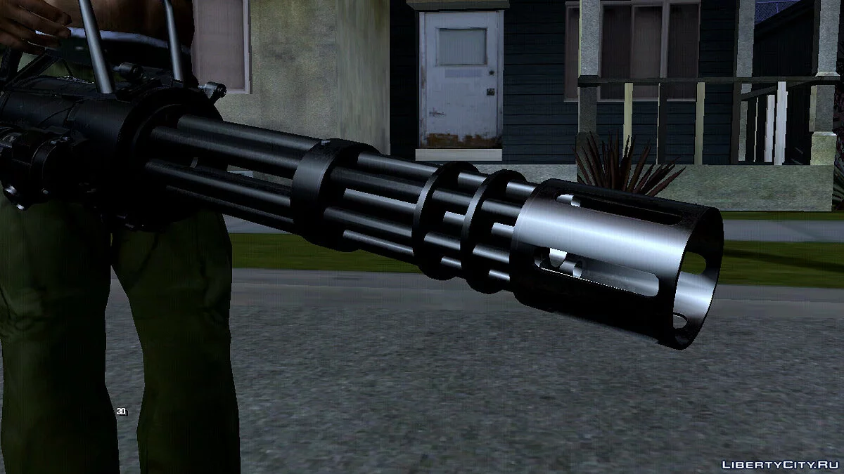 Minigun Berkualitas / GTA San Andreas (iOS, Android)