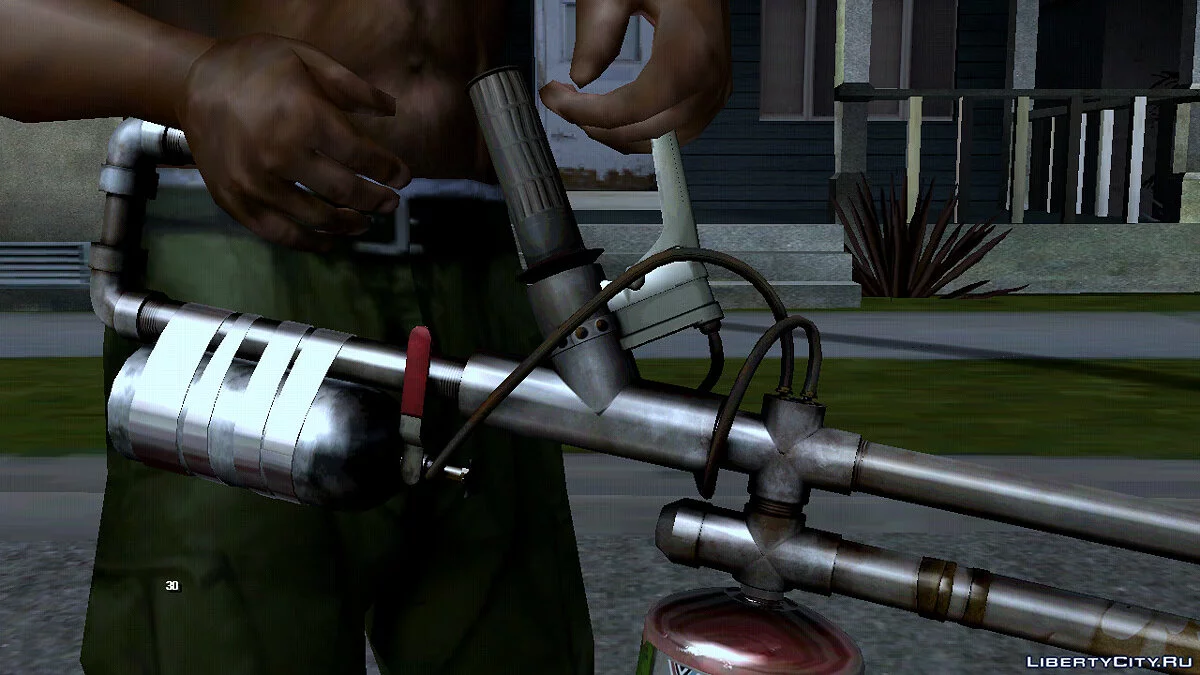 Покращений вогнемет / GTA San Andreas (iOS, Android)