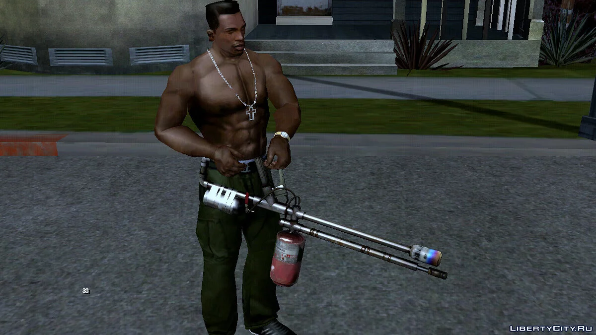 Покращений вогнемет / GTA San Andreas (iOS, Android)