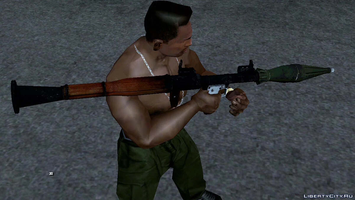 High-quality RPG-7 / GTA San Andreas (iOS, Android)