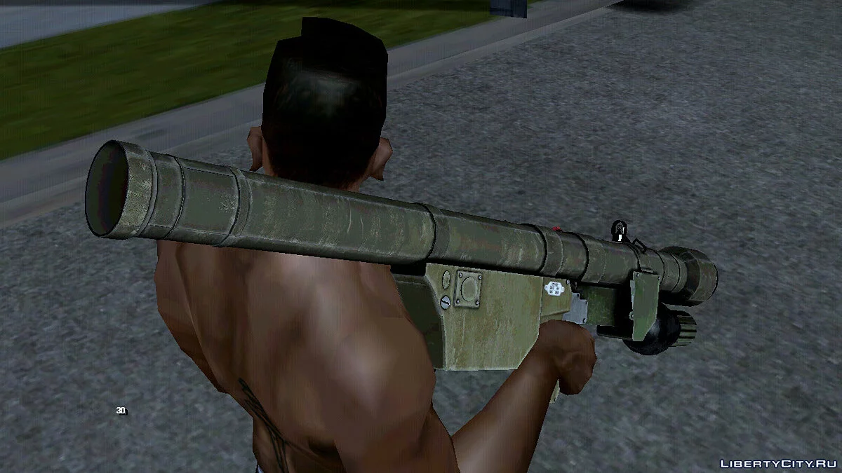 Улучшенный гранатомёт с тепловым наведением / GTA San Andreas (iOS, Android)