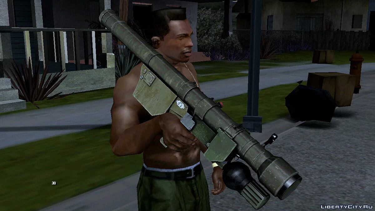 Улучшенный гранатомёт с тепловым наведением / GTA San Andreas (iOS, Android)