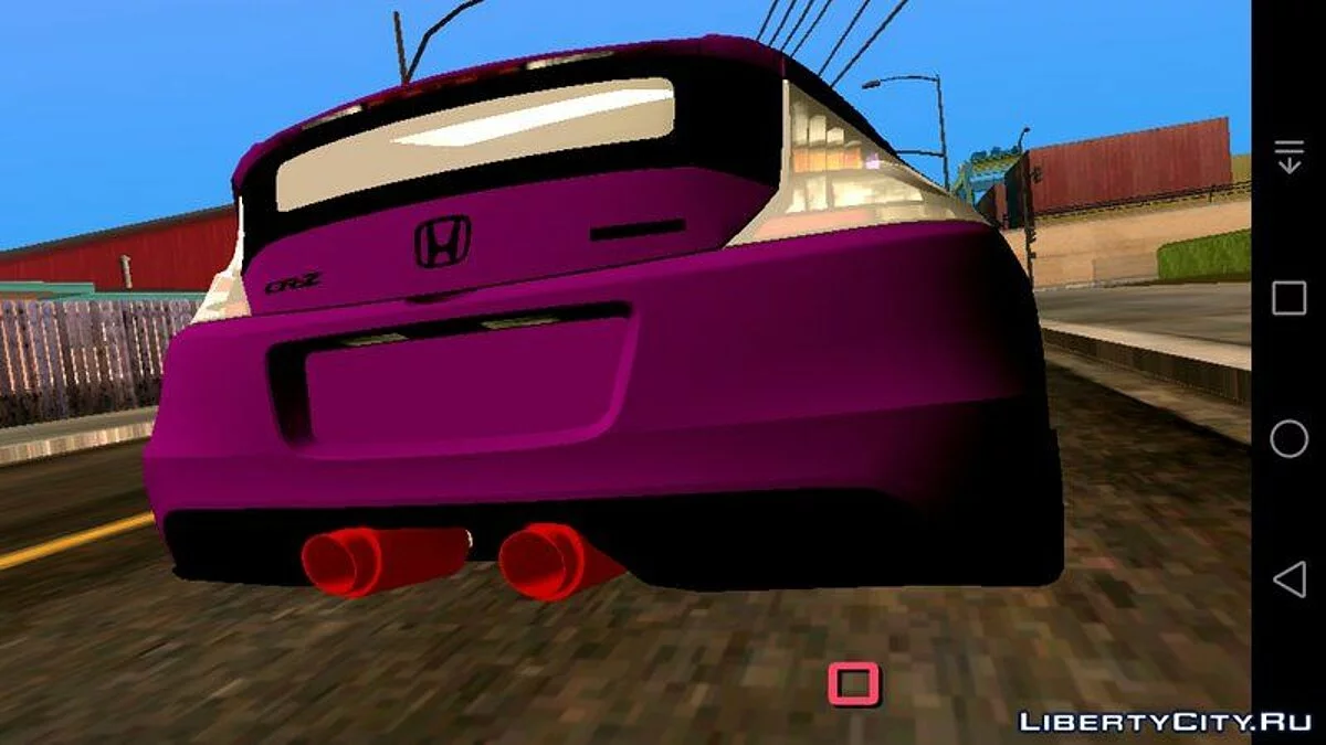 Honda CR-Z (DFF only) / GTA San Andreas (iOS, Android)
