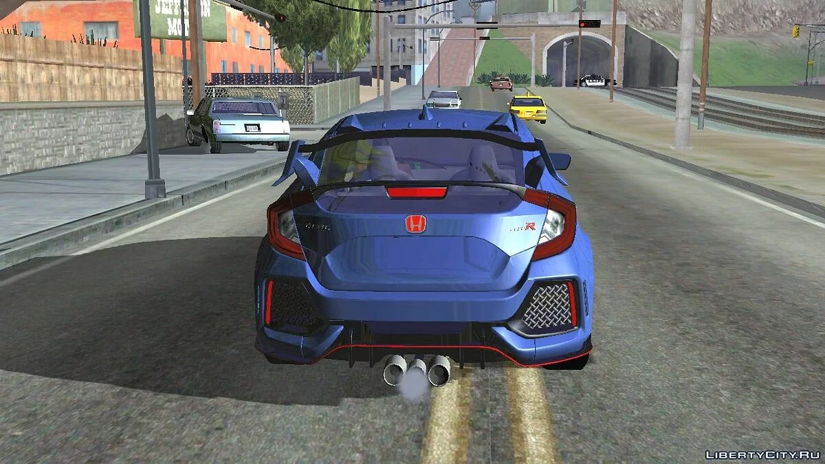 Honda Civic Type R (DFF فقط) / GTA سان أندرياس (iOS، أندرويد)