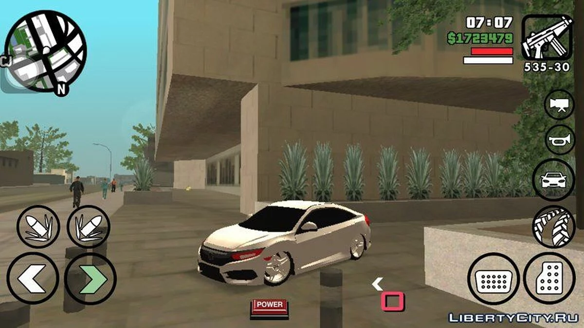 هوندا سيفيك FC5 (DFF فقط) / GTA سان أندرياس (iOS، أندرويد)
