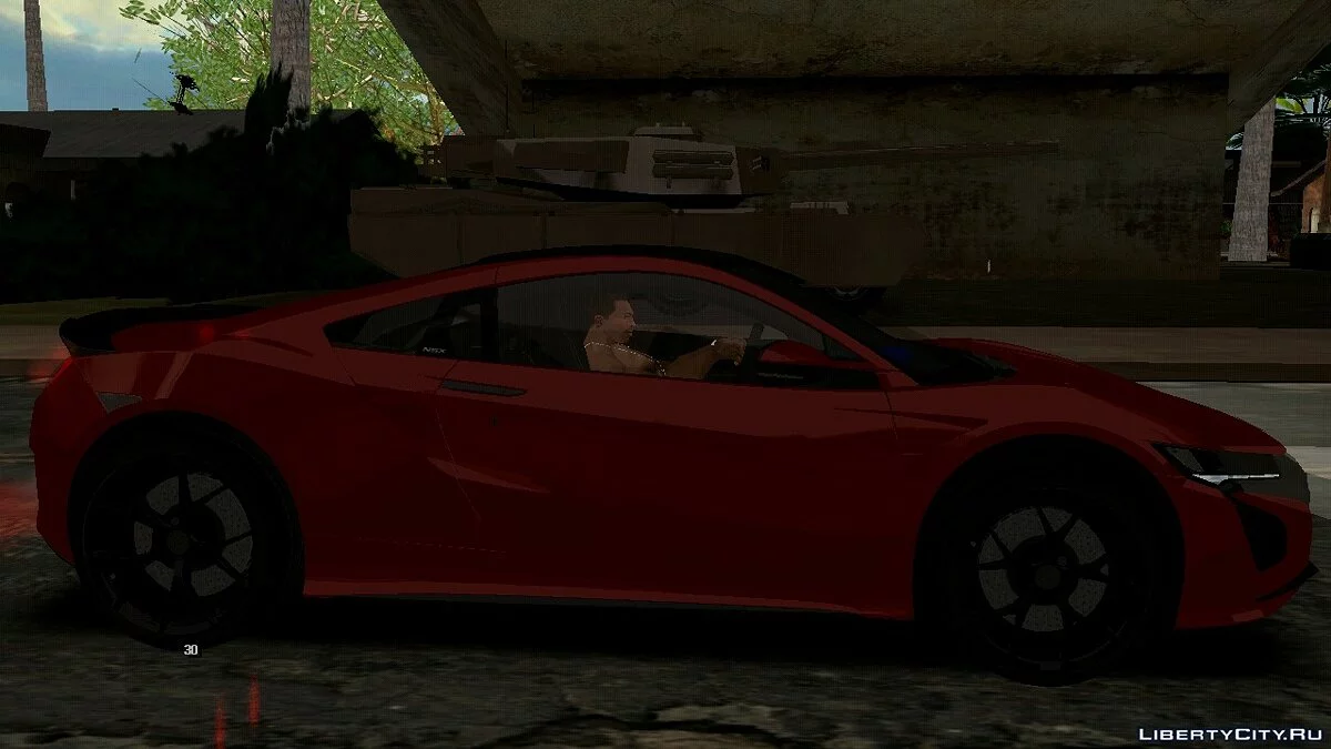 Honda NSX NC1 2017 / GTA San Andreas (iOS, Android)