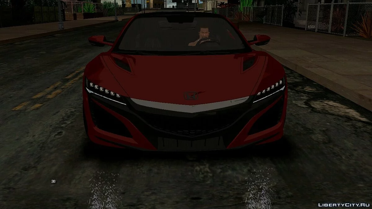 Honda NSX NC1 2017 / GTA San Andreas (iOS, Android)