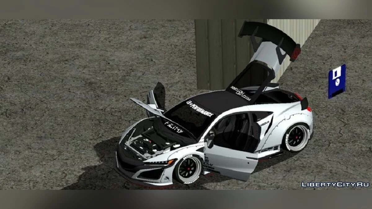 Honda NSX Liberty Walk / GTA San Andreas (iOS, Android)