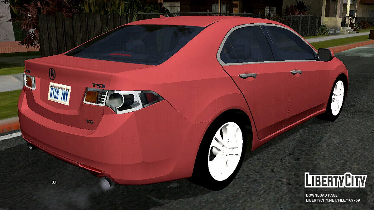 Acura TSX (hanya DFF) / GTA San Andreas (iOS, Android)