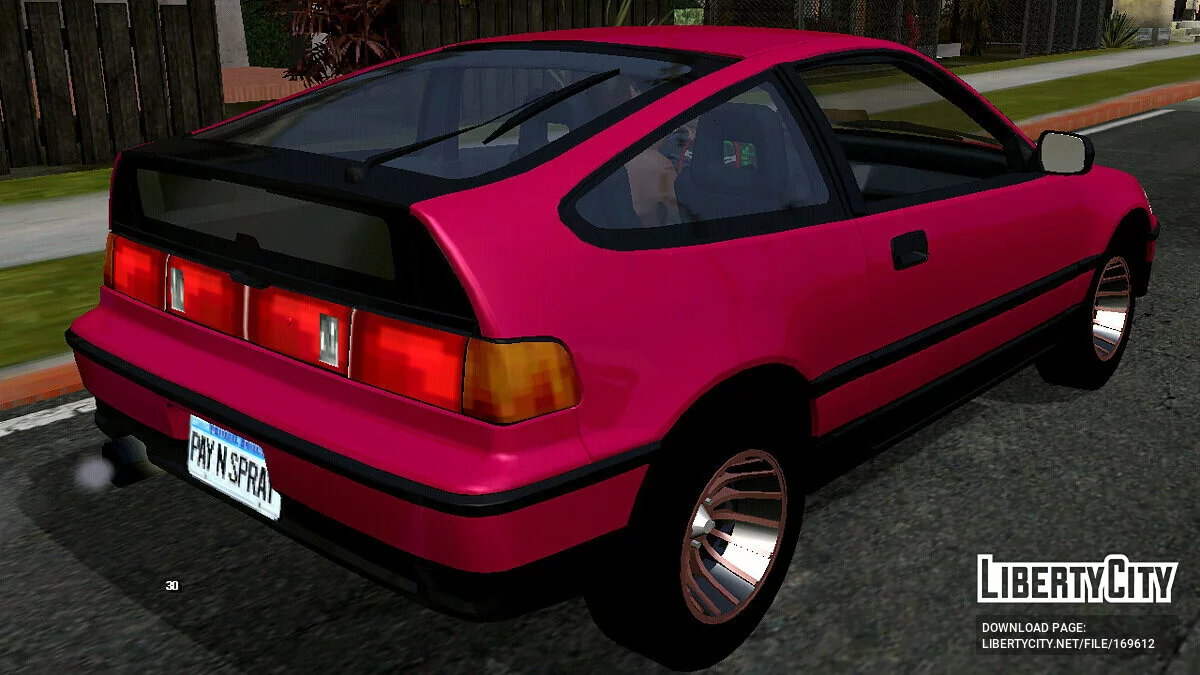 Honda CRX (nur DFF) / GTA San Andreas (iOS, Android)