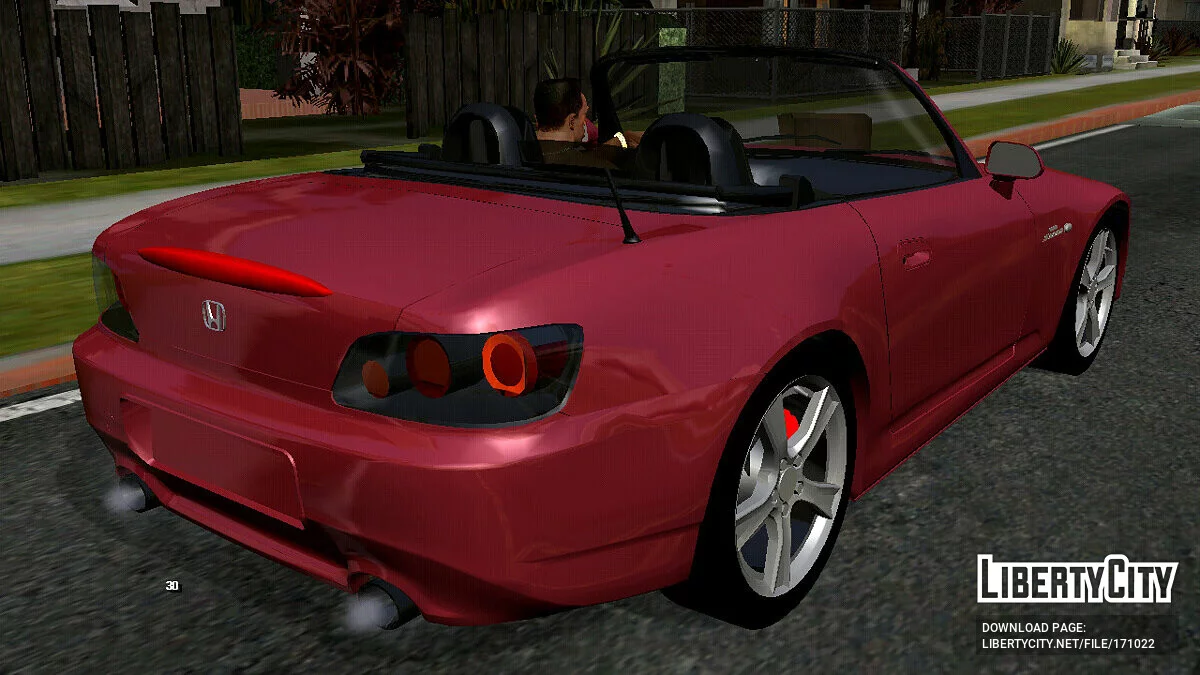 هوندا S2000 (DFF فقط) / GTA سان أندرياس (iOS، أندرويد)