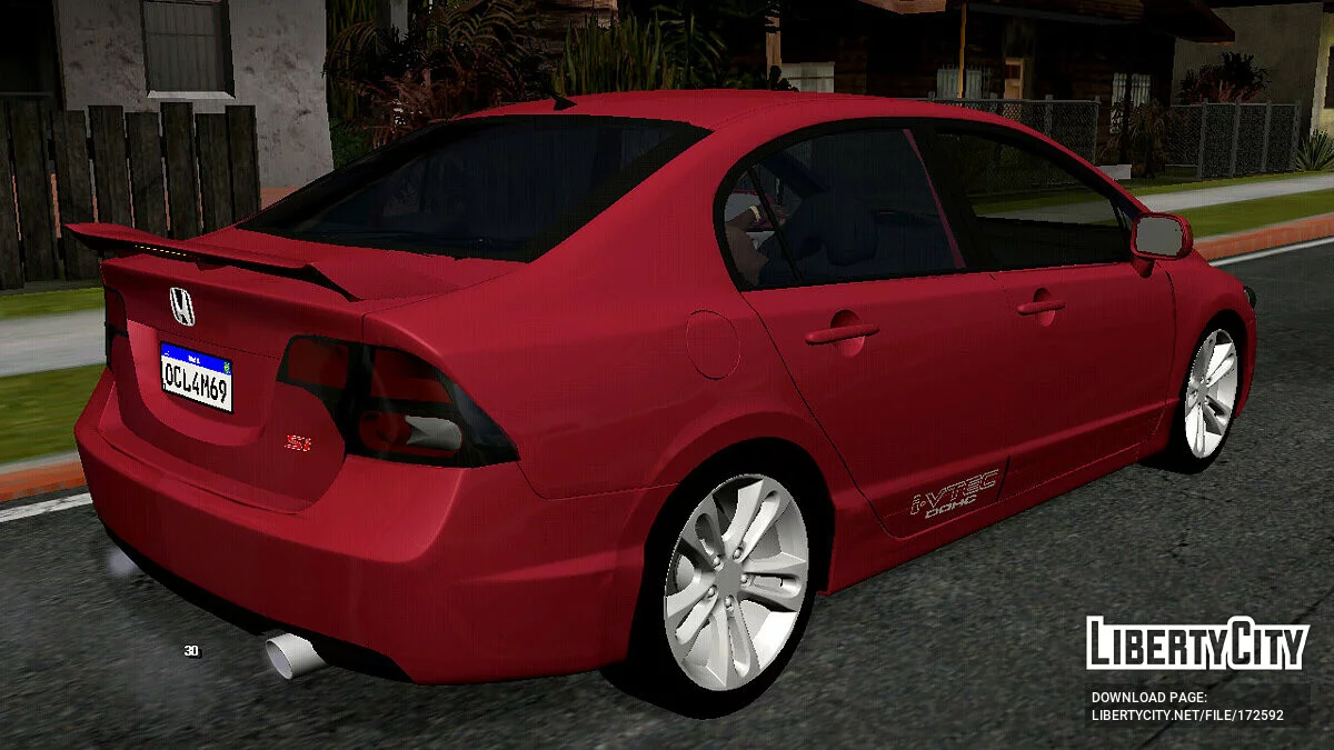 Honda Civic SI 2008 (тільки DFF) / GTA San Andreas (iOS, Android)