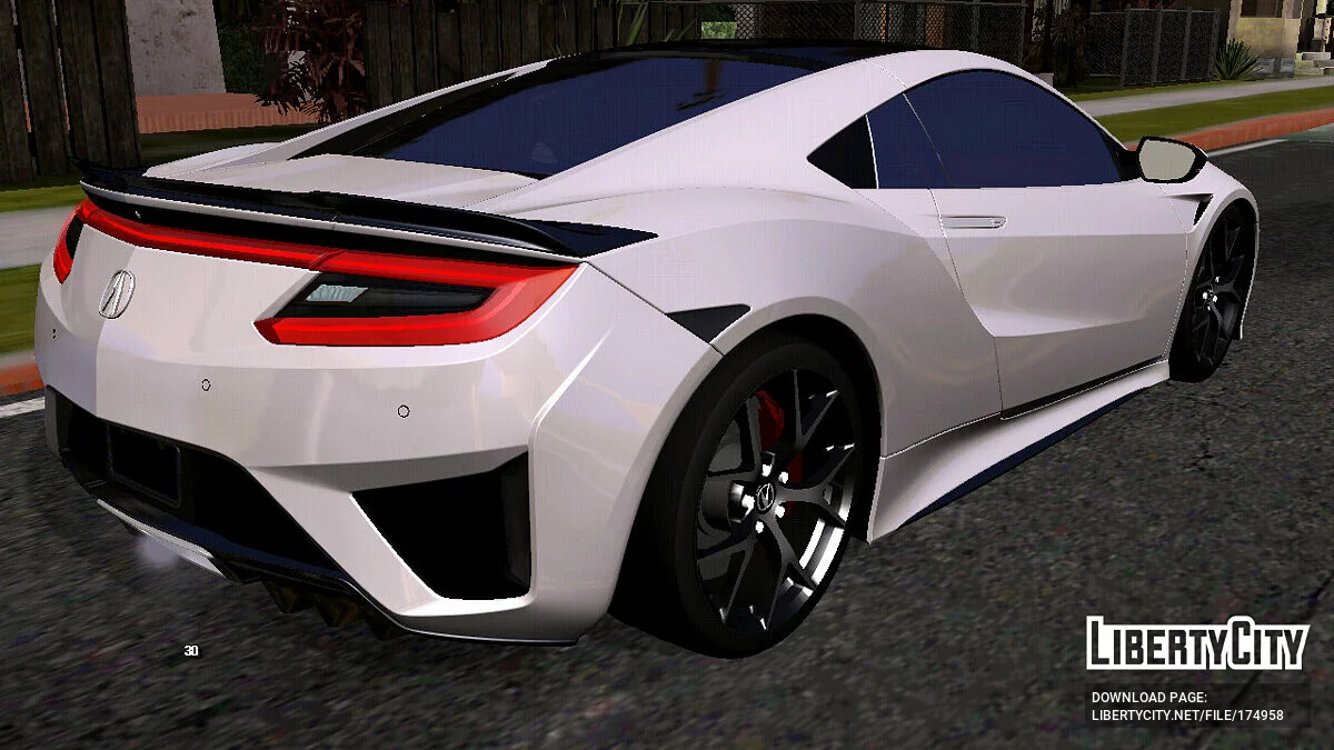 Acura NSX (тільки DFF) / GTA San Andreas (iOS, Android)