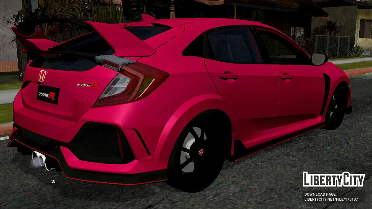 Honda Civic Typer R (DFF only) / GTA San Andreas (iOS, Android)