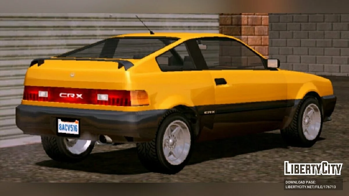 1983 Honda Civic CRX / GTA San Andreas (iOS, Android)