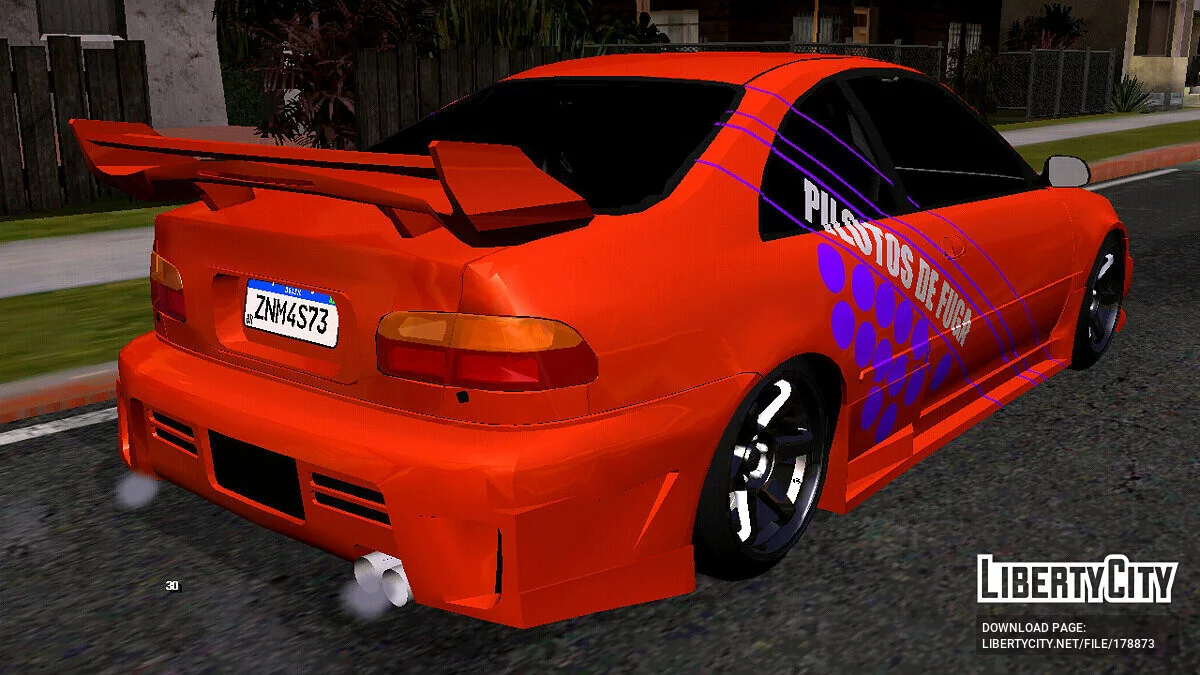 Honda Civic (тільки DFF) / GTA San Andreas (iOS, Android)