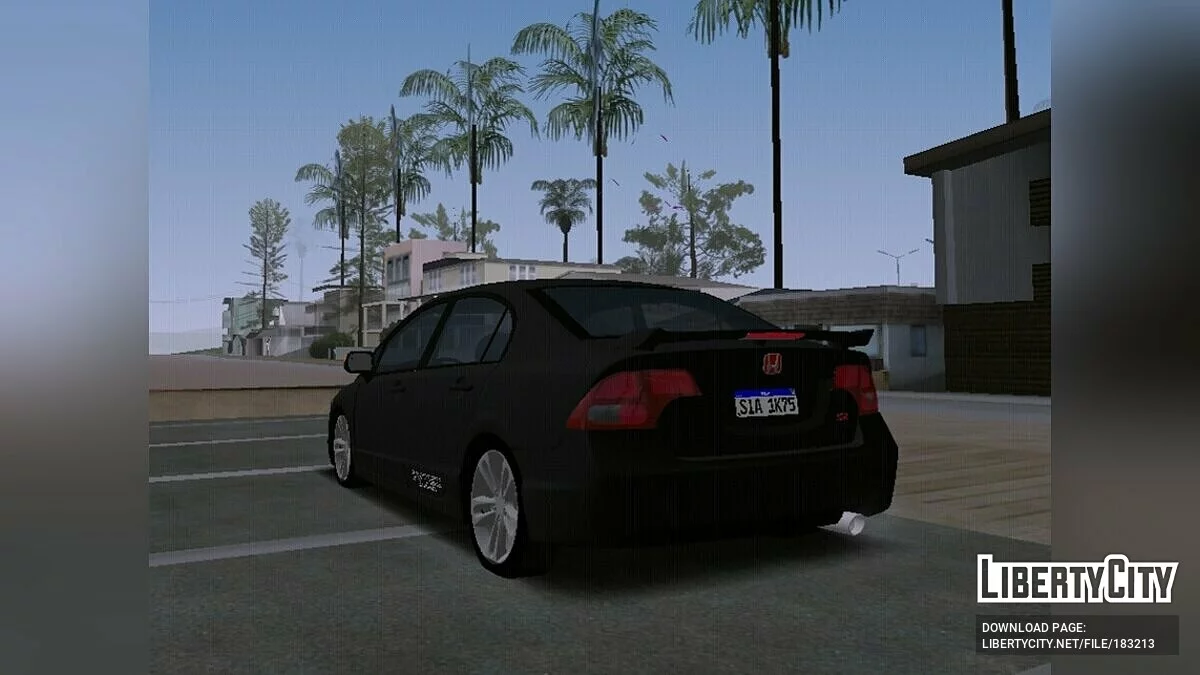 Honda Civic SI & LXS 2010 / GTA San Andreas (iOS, Android)