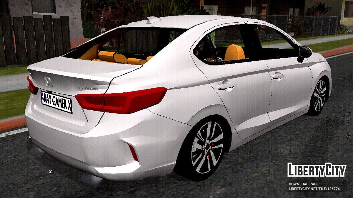Honda City 2023 (Only DFF) / GTA San Andreas (iOS, Android)