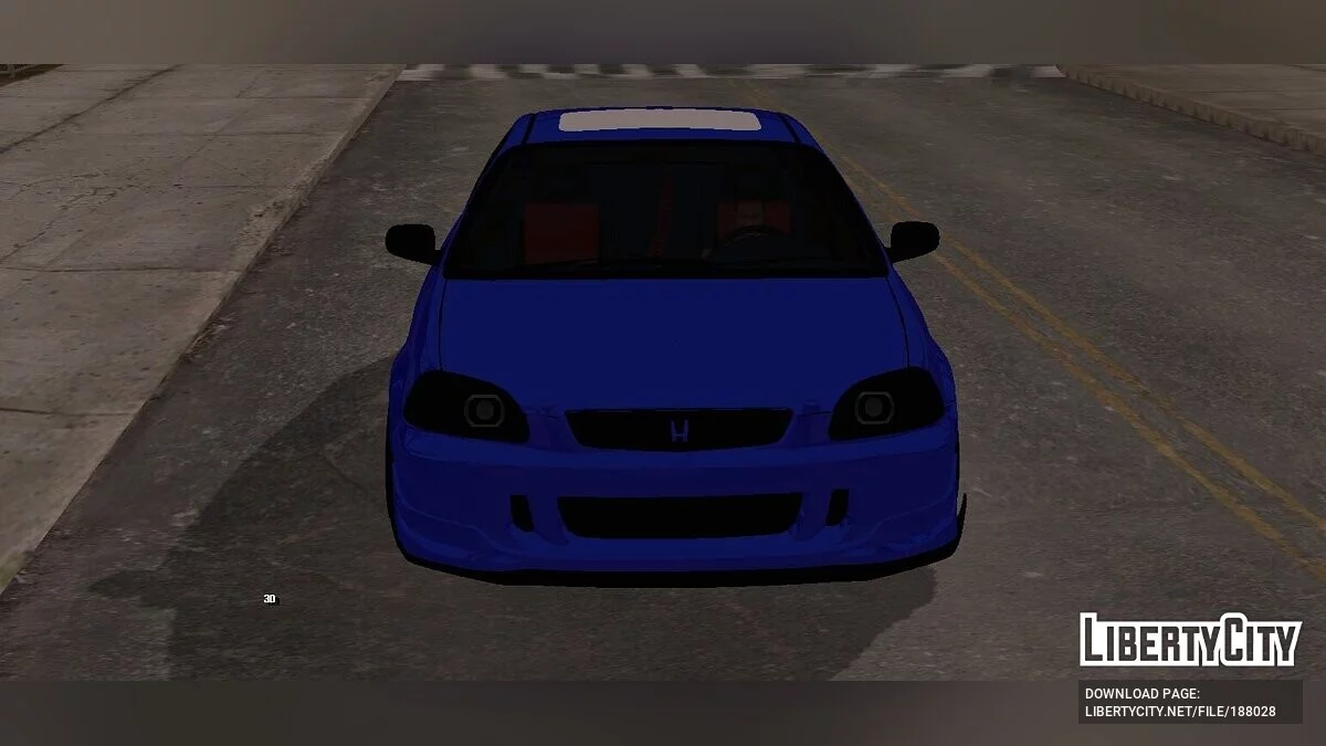 Honda Civic IES (лише DFF) / GTA San Andreas (iOS, Android)