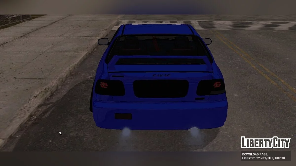 Honda Civic IES (лише DFF) / GTA San Andreas (iOS, Android)