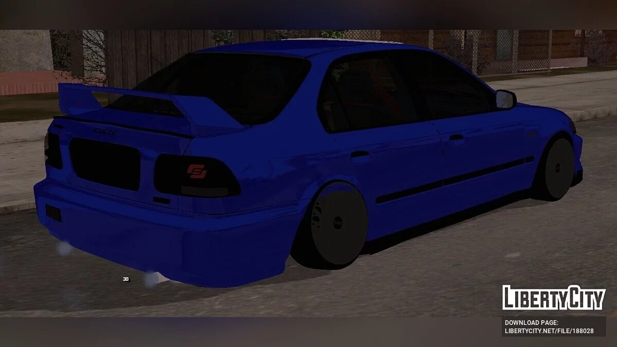 Honda Civic IES (лише DFF) / GTA San Andreas (iOS, Android)