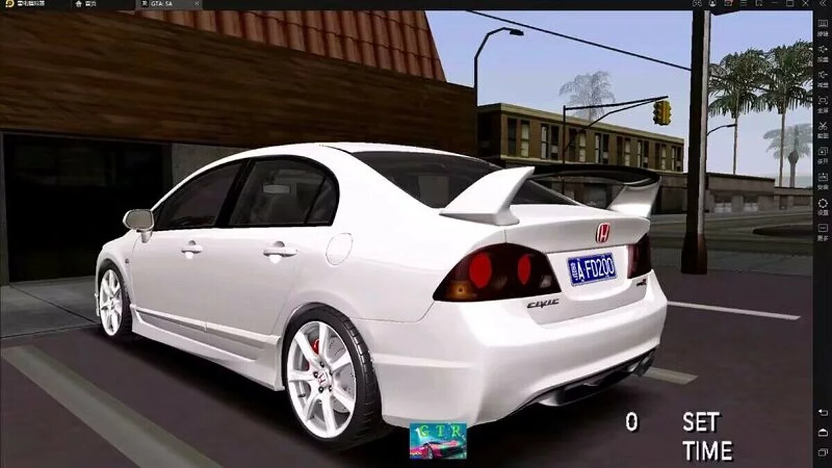 2009 هوندا سيفيك Type R FD2 / GTA سان أندرياس (iOS، أندرويد)