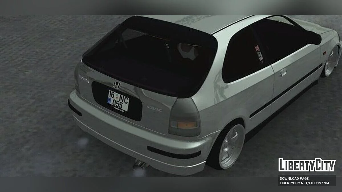Honda Civic 1.6 Hatchback / GTA San Andreas (iOS, Android)