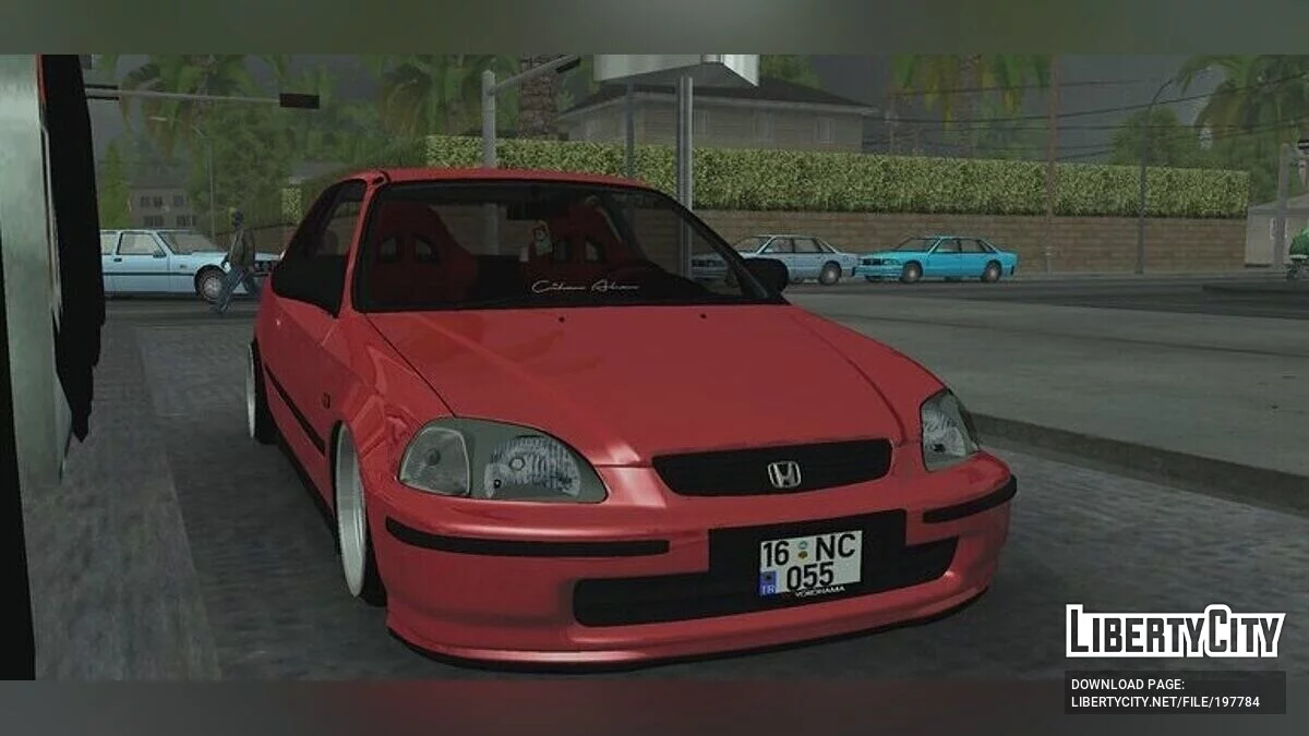 Honda Civic 1.6 Hatchback / GTA San Andreas (iOS, Android)