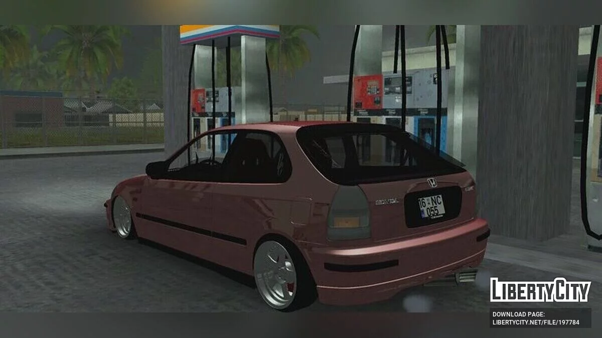 Honda Civic 1.6 Hatchback / GTA San Andreas (iOS, Android)
