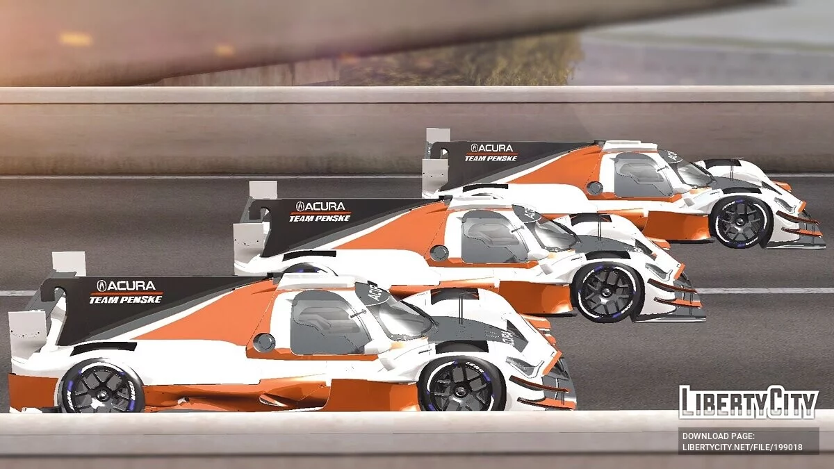 Acura ARX-05 DPi (DFF ONLY) / GTA San Andreas (iOS, Android)