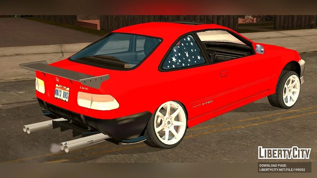 Honda Civic Street Style / GTA San Andreas (iOS, Android)