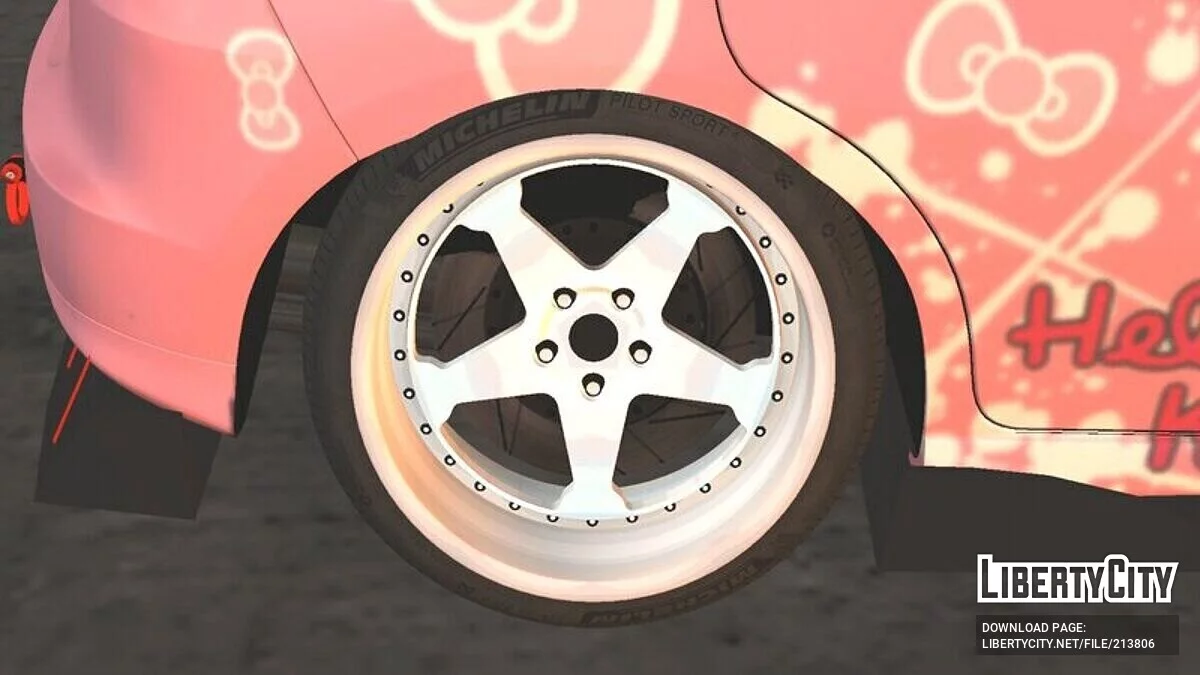 هوندا جاز فيت هيلو كيتي / GTA سان أندرياس (iOS، أندرويد)