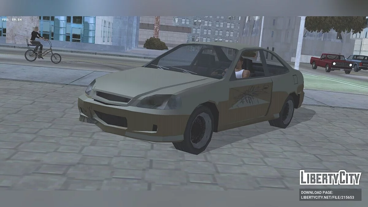 Honda Civic (SA Style, тільки DFF) / GTA San Andreas (iOS, Android)