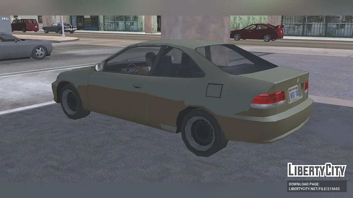 Honda Civic (SA Style, тільки DFF) / GTA San Andreas (iOS, Android)