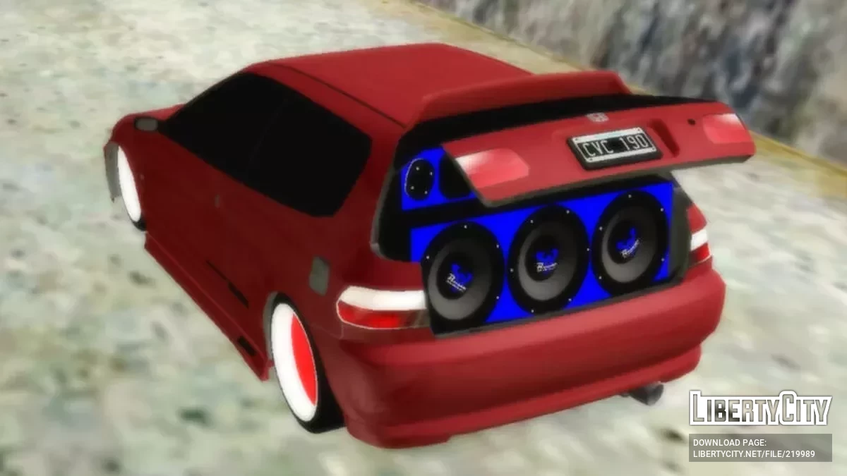 Honda Civic Tuning (Argentinien) / GTA San Andreas (iOS, Android)