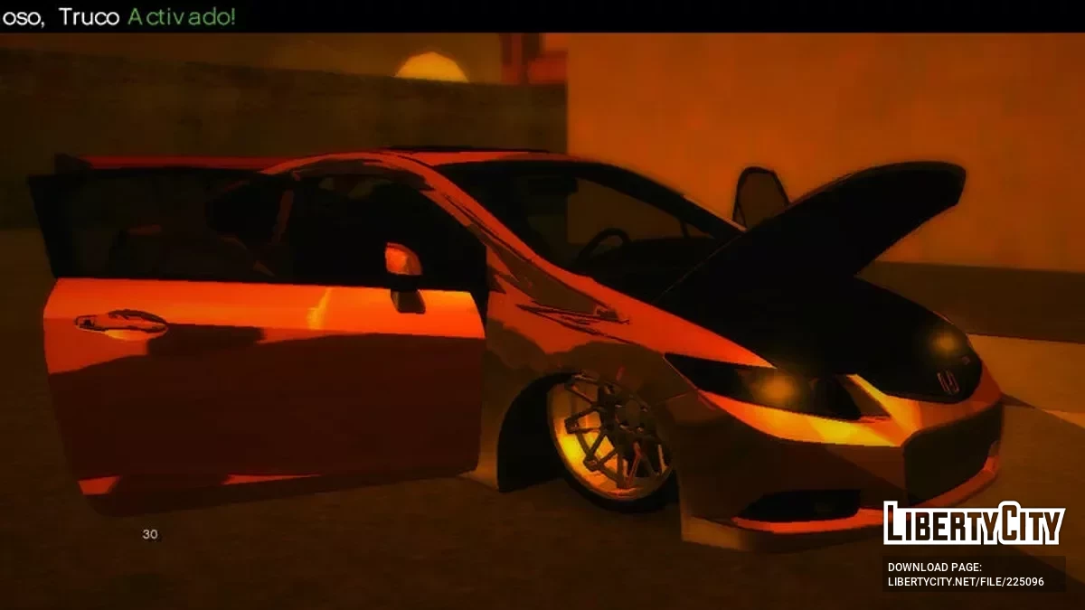 Honda Civic Si (tuning) / GTA San Andreas (iOS, Android)