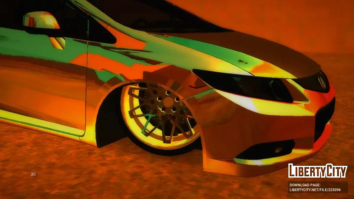 Honda Civic Si (tuning) / GTA San Andreas (iOS, Android)