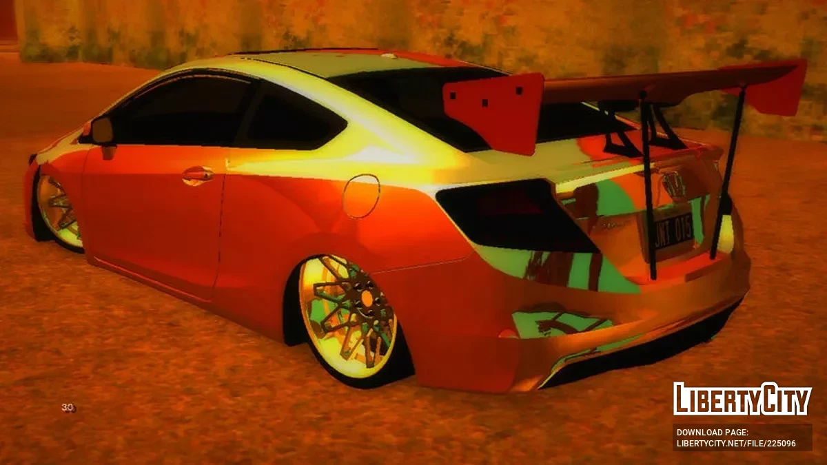 Honda Civic Si (tuning) / GTA San Andreas (iOS, Android)