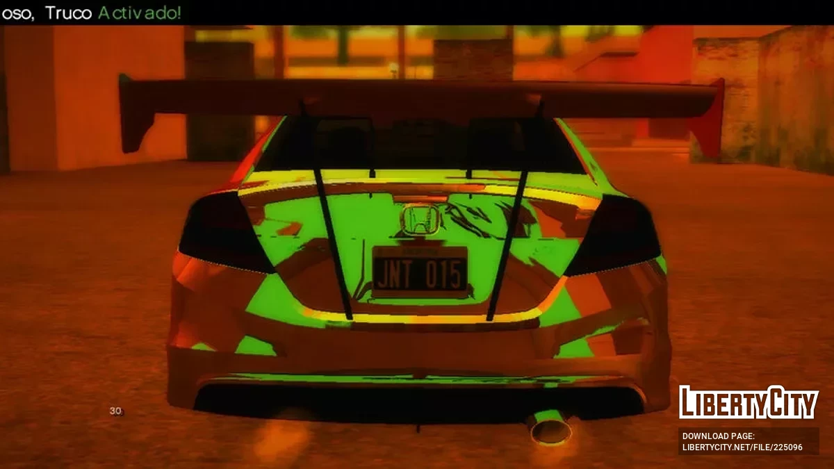 Honda Civic Si (tuning) / GTA San Andreas (iOS, Android)