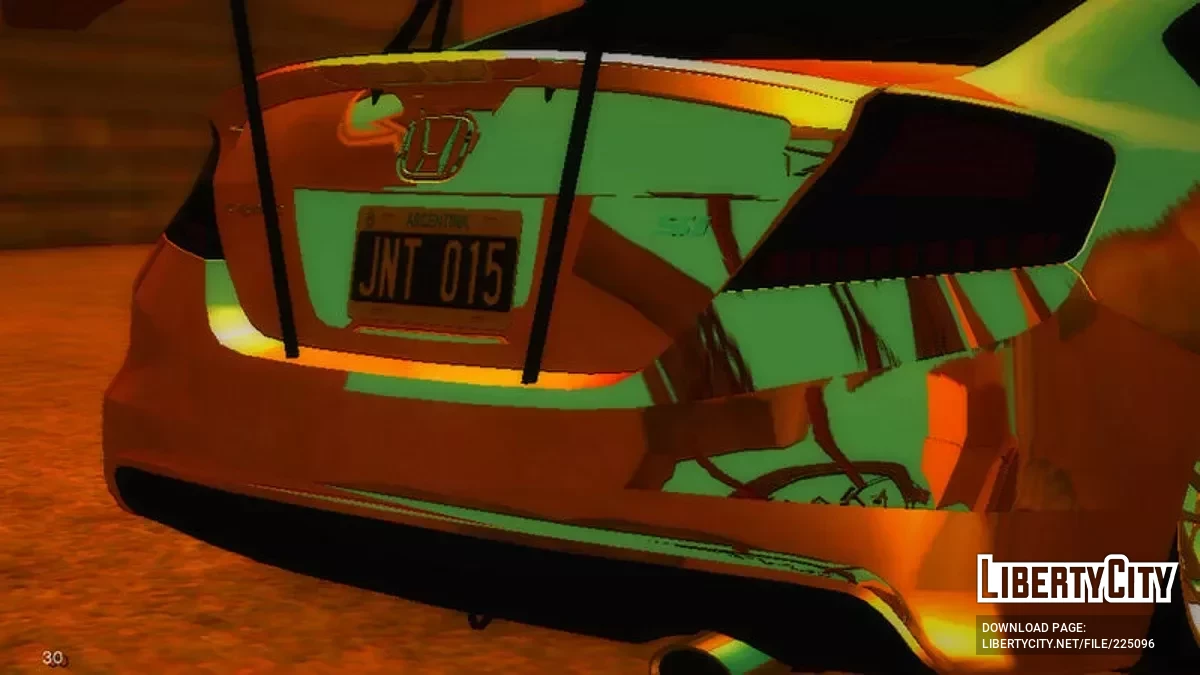 Honda Civic Si (tuning) / GTA San Andreas (iOS, Android)